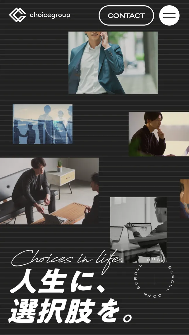 株式会社choice group コーポレートサイト SP